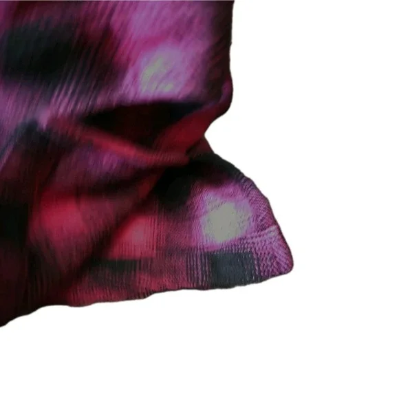 Torrid Women's 6 Pink Black Plaid Flannel Shirt Shacket Plus Size 30/32... - Picture 6 of 9